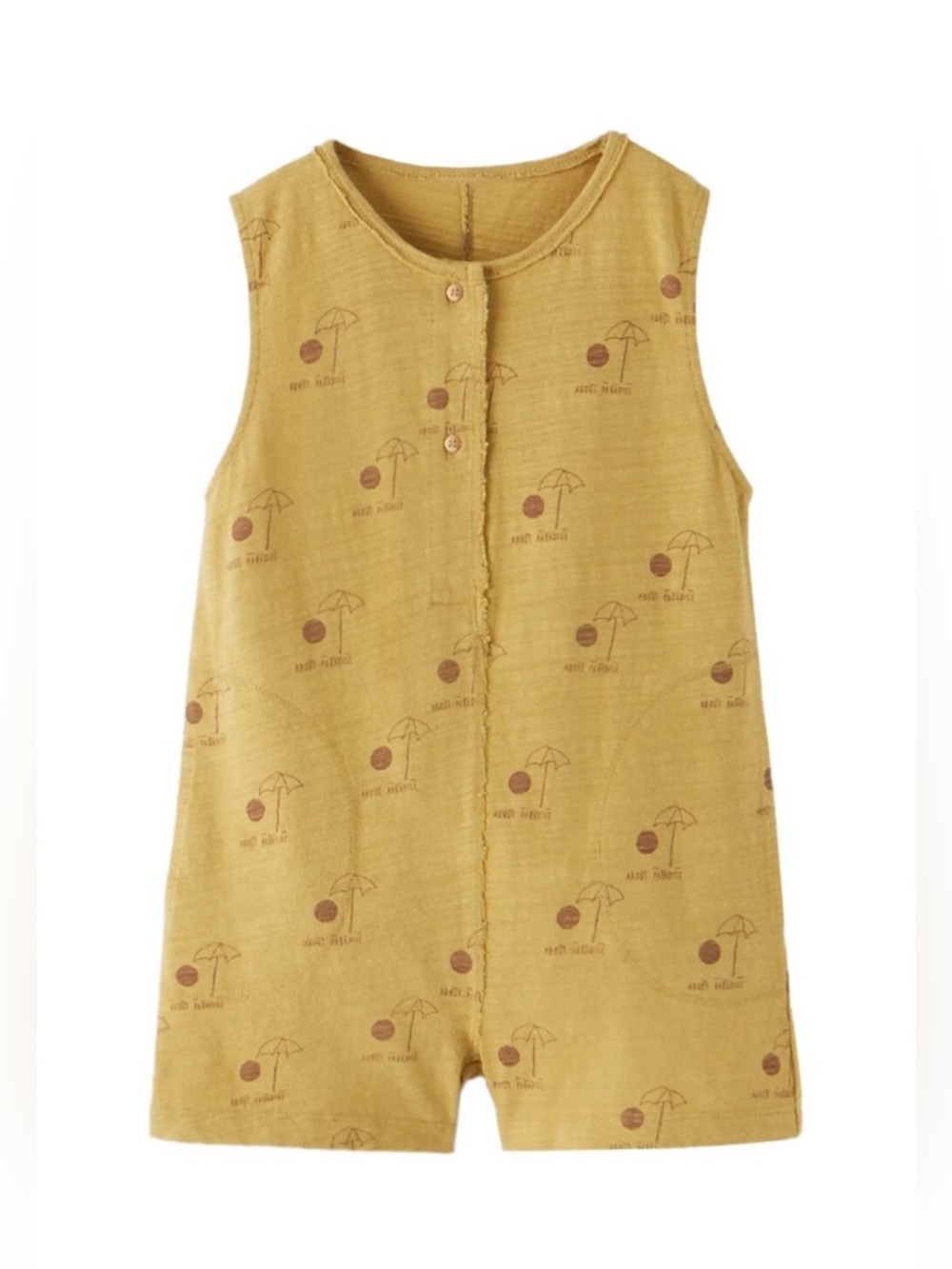 Zara tropical romper 3/4